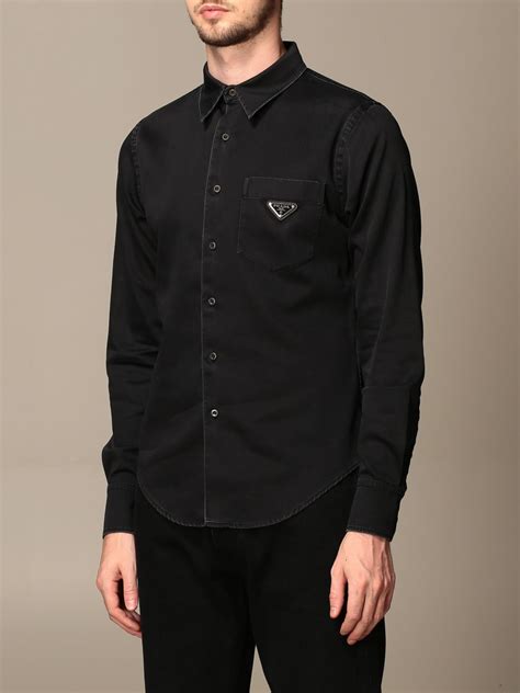 prada mens silk shirt|prada shirt men price.